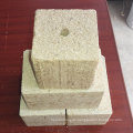 high density wood chipblock/wood sawdust block for pallet feet